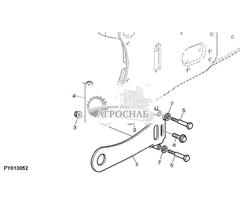 ВАЛ РЕГУЛИРОВКИ НАГРУЗКИ, ОПОРА — КОМПЛЕКТ ДЛЯ УСТАНОВКИ В ПОЛЕВЫХ УСЛОВИЯХ 